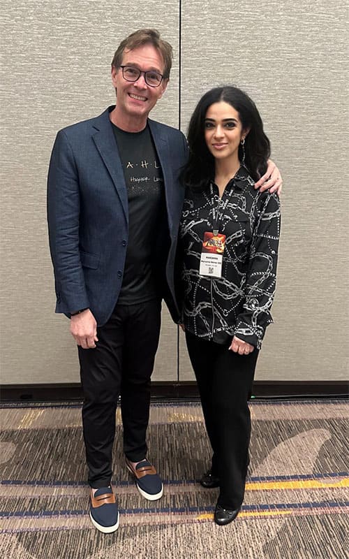 Dr. Marianna Weiner with Dr. Newton Fahl