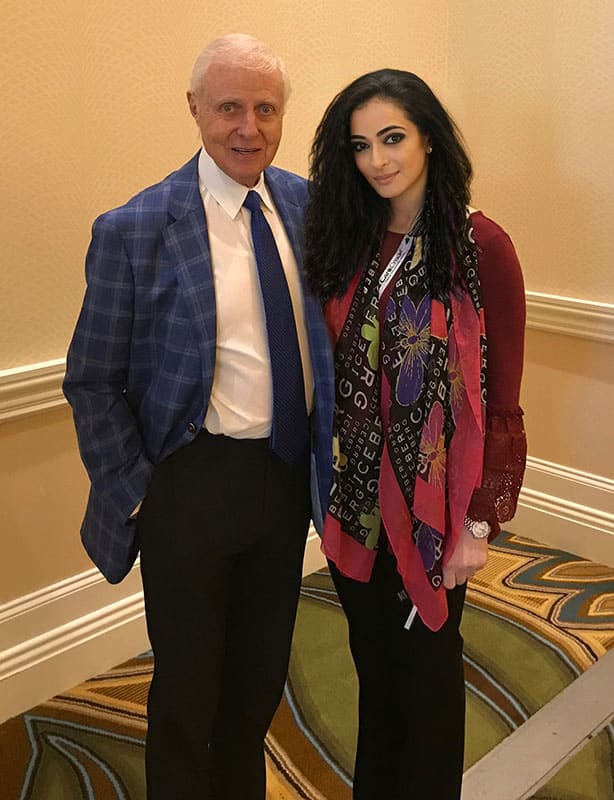 Dr. Marianna Weiner with Gordon J. Christensen, DDS, MSD, PhD