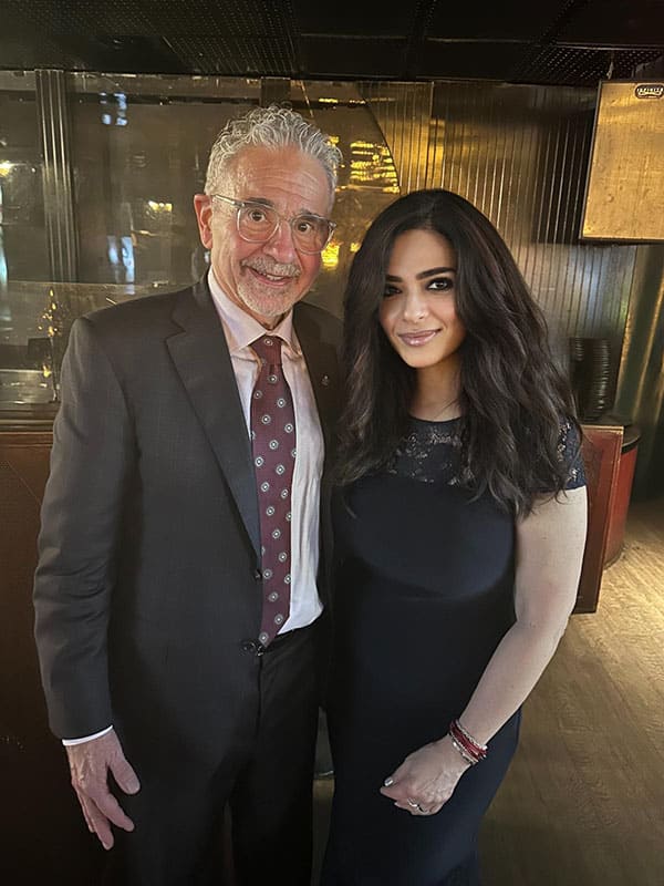 Dr. Marianna Weiner with John C. Kois, D.M.D., M.S.D.