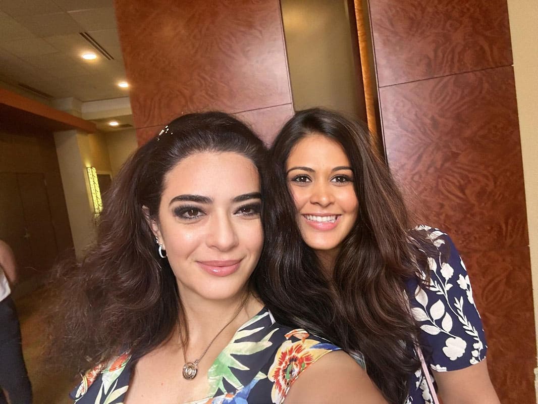 Dr. Marianna Weiner with Minal Sampat